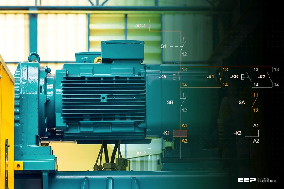 Mastering schematic drawings: Analyzing seal-in contacts in motor control circuits