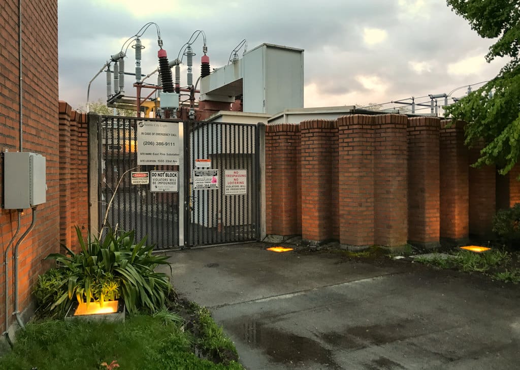 Substation gates