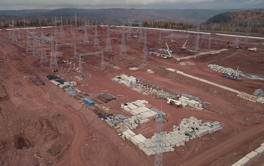 Substation lacking waste storage area