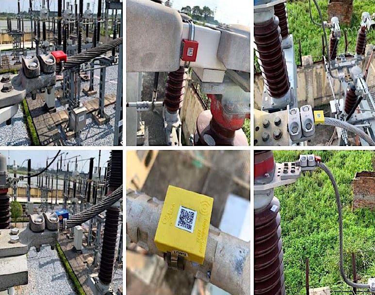 Installed wireless sensors