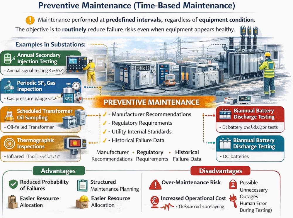 Preventive maintenance