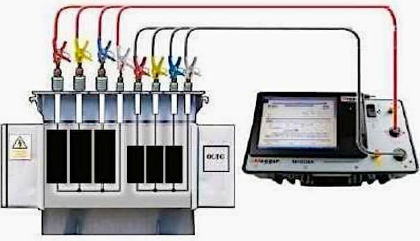 Transformer Winding Resistance Test Connection