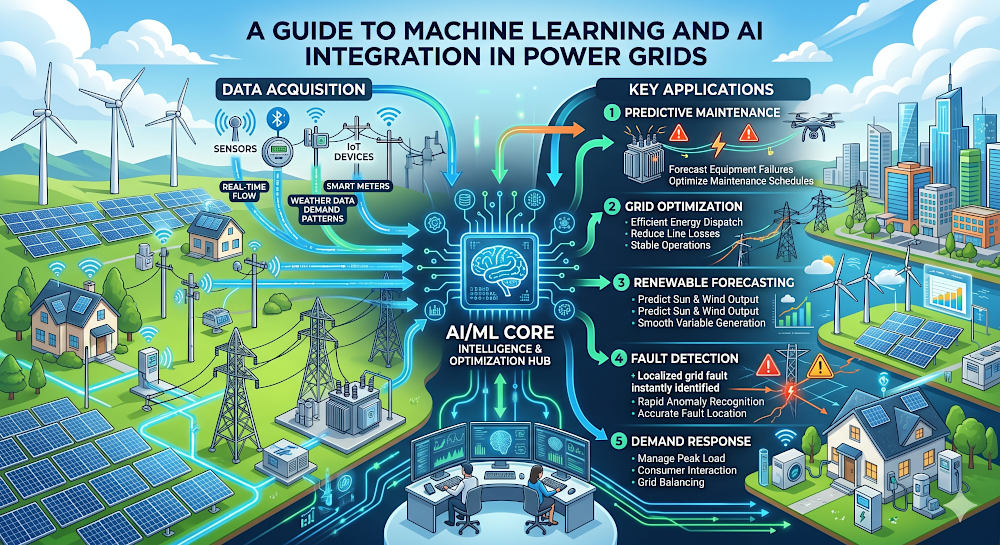 A Guide to Machine Learning and AI Integration in Power Grids | EEP