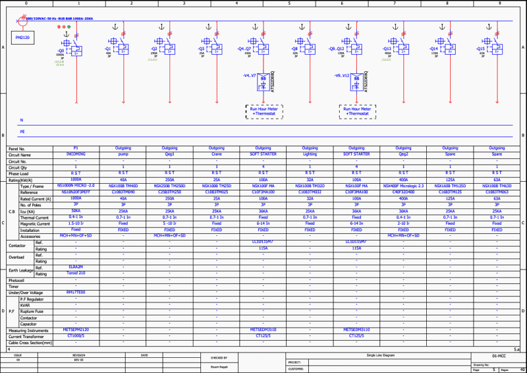 In-Depth Schematic Analysis of the 1000A Low-Voltage Motor Control ...