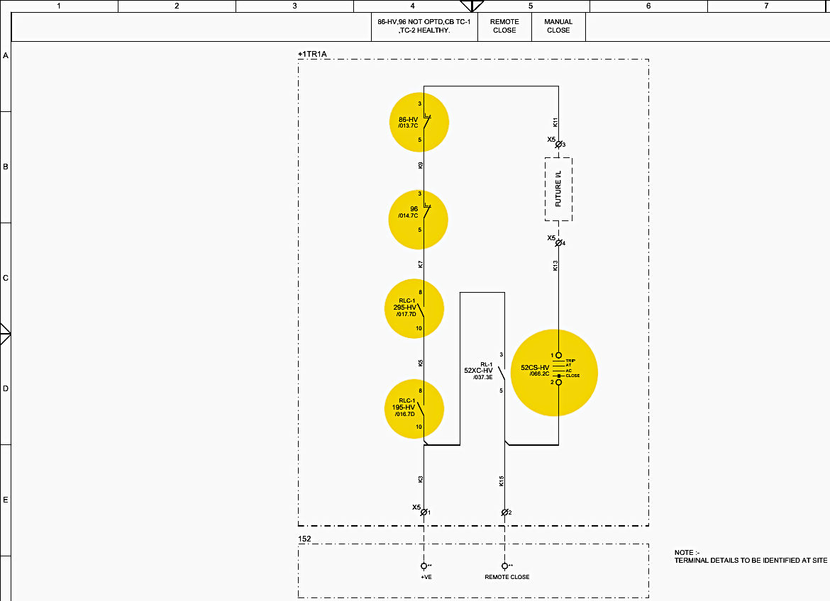 Circuit Breaker Control Logic: Closing and Tripping Circuits