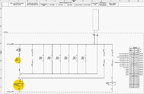 132/33kV, 31.5MVA Transformer Protection Schematics (PDF) | EEP