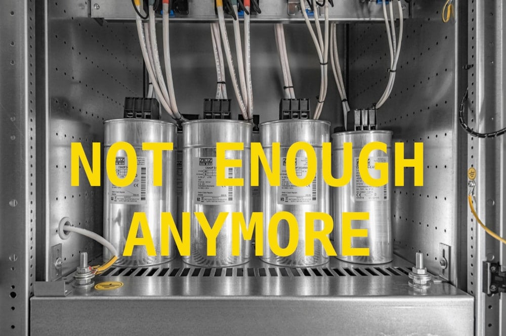 Standard reactive power compensation is not enough anymore