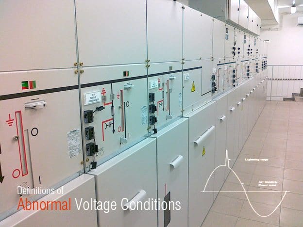 Definitions of Abnormal Voltage Conditions