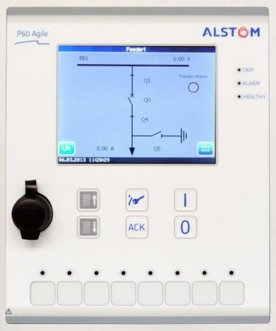 Alstom Grid’s P60 Agile new range of intelligent electronic devices (IEDs) one-box solution” for the protection, control, recording and measurement of electrical power systems