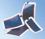 Amorphous solar panels