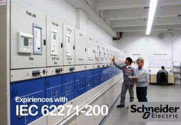 Schneider Electric (ex Areva) medium voltage switchgear