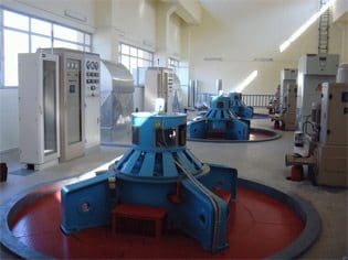 Axial flow francis hydraulic hydro-turbine generator set