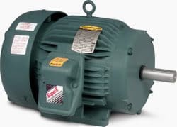 Premium Efficient Super-E motor with Open Drip Proof (ODP) construction by BALDOR