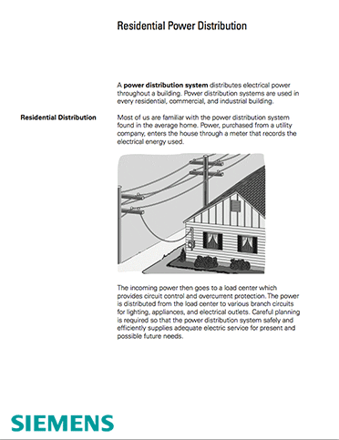 Basics of Load Centers – SIEMENS