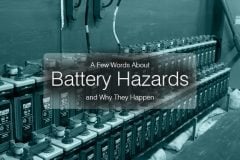 A Few Words About Battery Hazards and Why They Happen