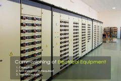 Commissioning of Electrical Equipment (on photo OKKEN Low Voltage Switchgear - Schneider Electric)