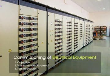 Commissioning of Electrical Equipment (on photo OKKEN Low Voltage Switchgear - Schneider Electric)