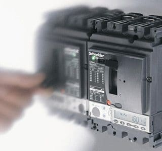 Compact NSX circuit breaker with Micrologic 2 Electronic Trip Unit