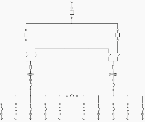 electric power: Main-Tie-Main