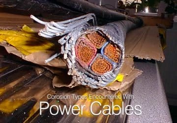 Corosion Types Encountered With Power Cables