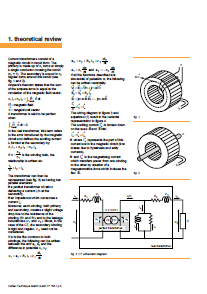 Current transformers for HV protection