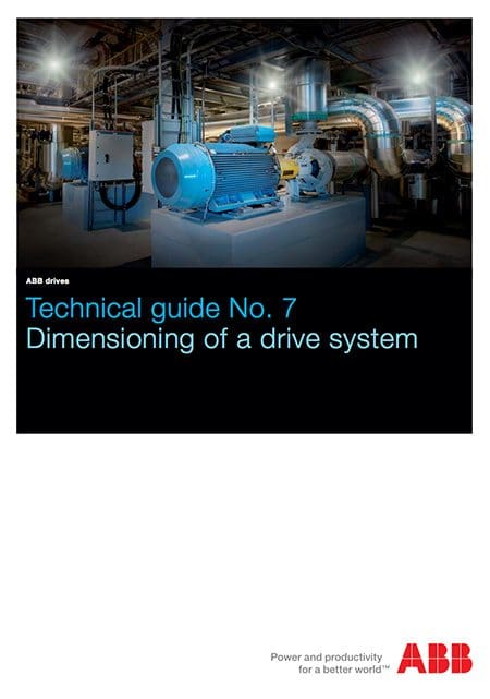 Technical guide No. 7 - Dimensioning of a drive system