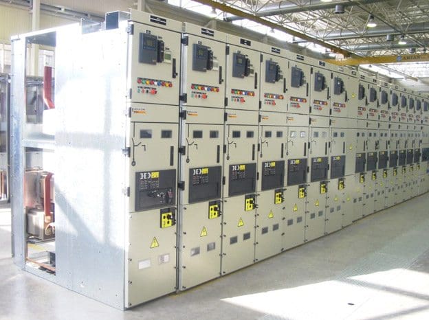 Distribution substation - 20/04kV MCset metal-clad switchgear (Schneider Electric)