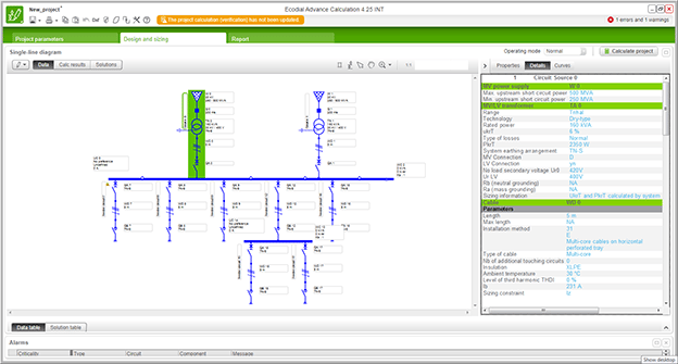 Ecodial - Advanced network calculation software