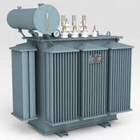 Electric power oil type transformer