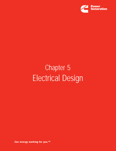 Electrical design of the on-site generation system