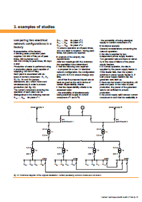 Electrical installation dependability studies