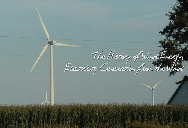 Electricity generation from the wind