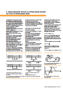 Electrodynamic forces on busbars in LV systems (SCHNEIDER ELECTRIC)