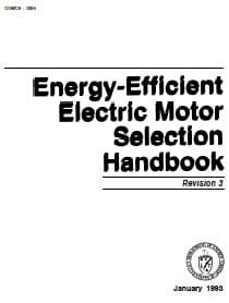 Energy-Efficient Electric Motor Selection Handbook