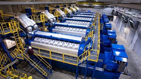 Engine Hall at Goodman Energy Center in Kansas, USA