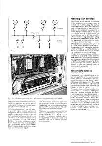 Fault arcs on busbar sets and switchboards