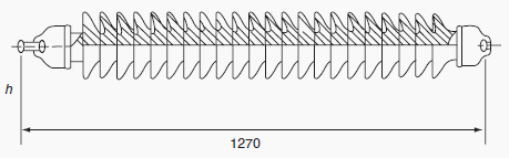 Figure 5 - Typical Long Rod Insulator