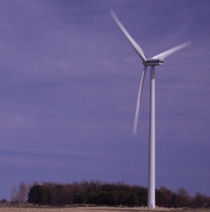 Figure 0-6, Large wind turbine