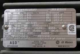 NEMA Definition Of Motor Full Load Nominal Efficency (Standard MG1-12.54.2)