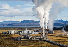 Geothermal plant