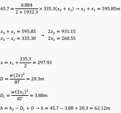 h (height) formulae