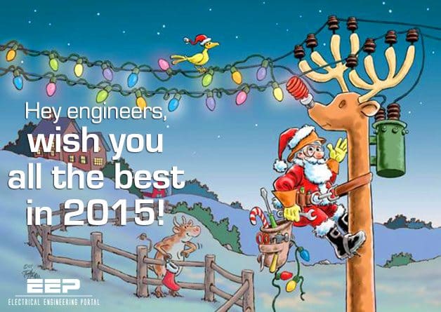 Hey engineers, wish you all the best in 2015!