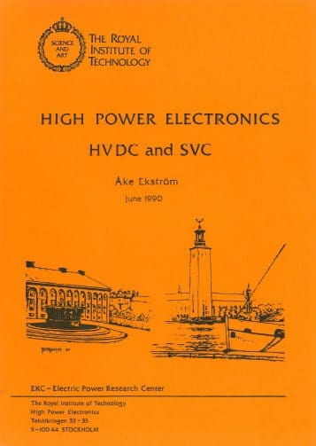 High power Electronics - HVDC and SVC