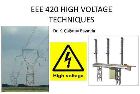 High Voltage Techniques Course