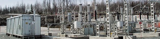 110/10 kV power substation in Russia, Northwestern