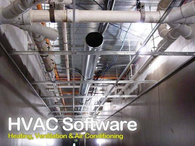 HVAC (Heating, Ventilation and Air Conditioning) software and MS Excel Spreadsheets