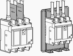 Insulation barriers (left: Interface barrier; right: Earth barrier)