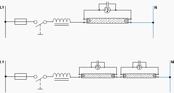 Lighting Circuits Connections for Interior Electrical Installations