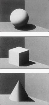 Perception of three-dimensional forms and surface structures under different lighting conditions