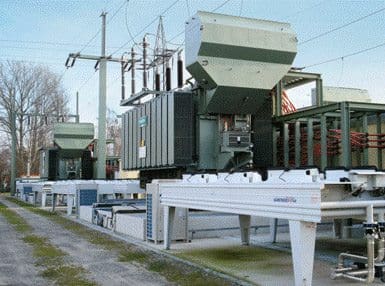 Line feeder transformer